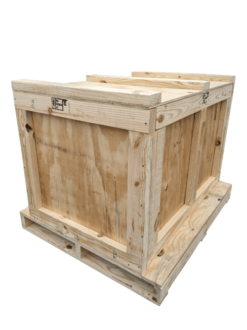 Wood crate