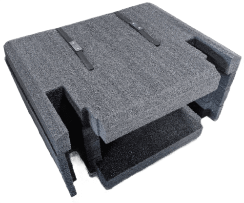 Base and lid foam fully assembled and ready for install